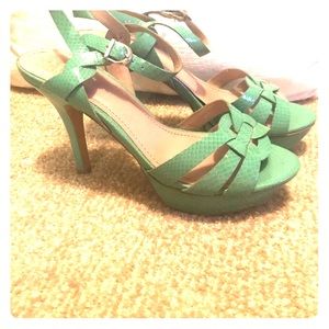 Green heels